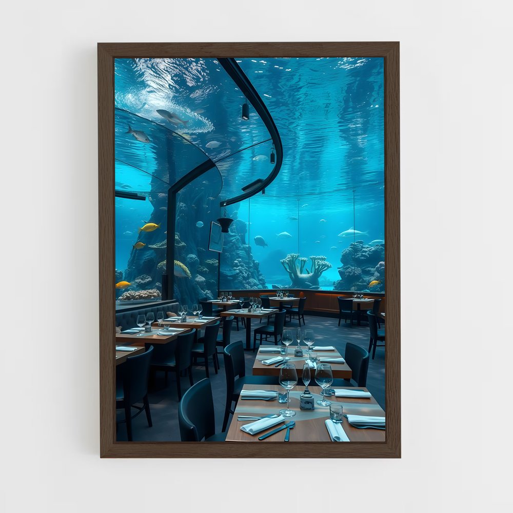 Poster Sous-Marin Éblouissant – affiche Plongée sous-marine (vue 5)